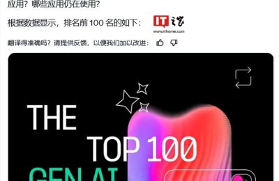 全球AI手机应用TOP50：美图秀秀冲进前十，字节跳动豆包首秀排26缩略图