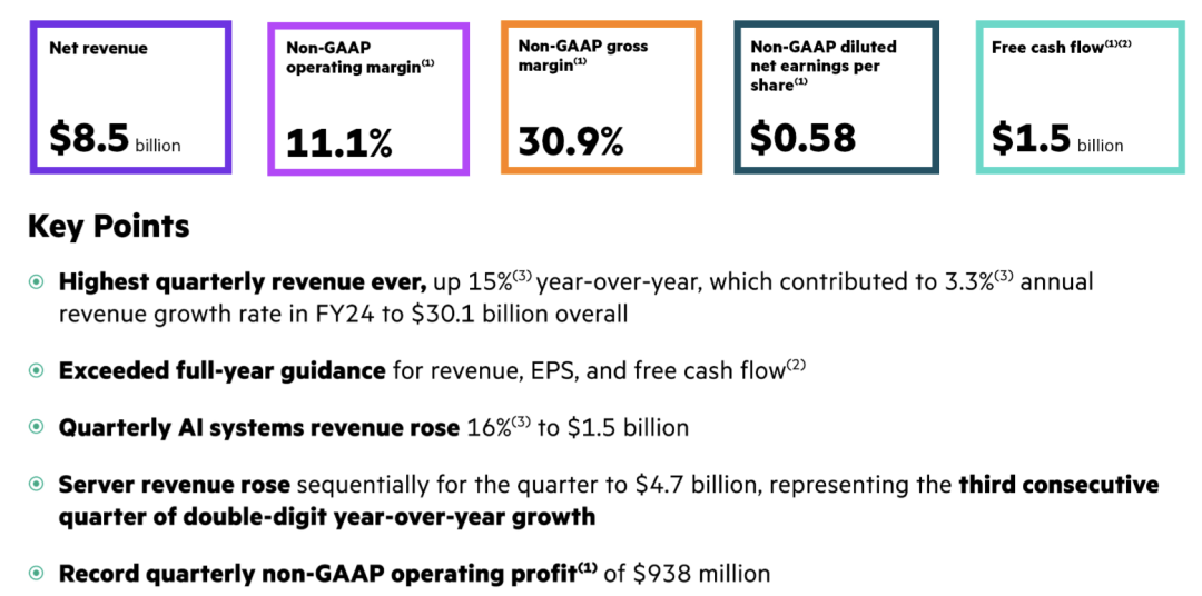 HPE最新财报出炉：AI和混合云领域大放异彩插图