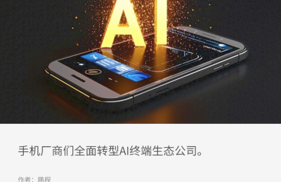 AI时代，手机厂商集体大变身！缩略图