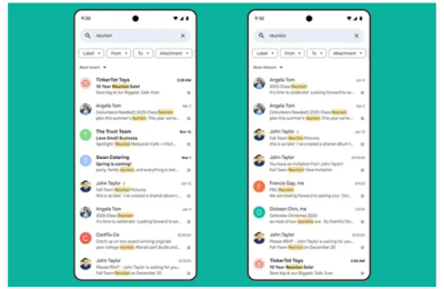 谷歌给Gmail搜索加了AI升级，找邮件更溜了缩略图